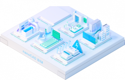 Право на использование программы для ЭВМ Платформа nanoCAD 21 (доп. модуль 3D) для nanoCAD Инженерный BIM 21, update subscription на 1 год