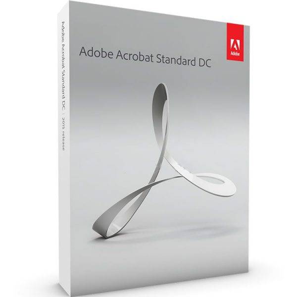 АРХИВ: Adobe Acrobat Standard DC for Enterprise Multiple Platforms Multi European Languages New Subscription 12 months GOV