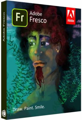 Adobe Fresco for Team Multiple Platforms Multi European Languages Renewal Subscription 12 months EDU