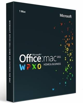 Microsoft Office 2011 for Mac Home and Student GZA-00145 BOX