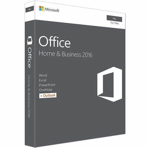 Microsoft Office 2016 Mac Home and Business AllLng Onln ESD W6F-00652