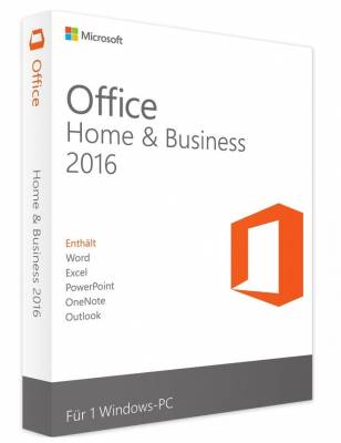 Microsoft Office 2016 Home and Business 32/64 English DVD P2 T5D-02710